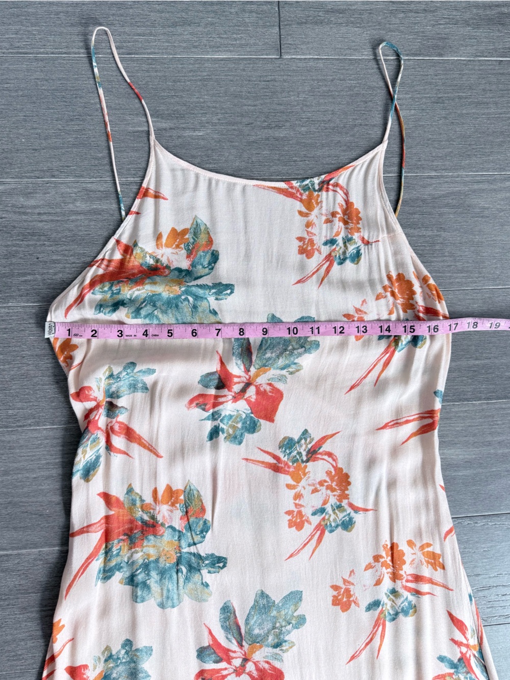 Free People Star Chasing Floral Slip Maxi Dress XS Boho Cottagecore Low Back - Picture 15 of 16